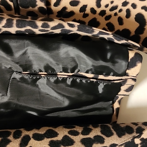 Apt9 Leopard lined Blazer - Picture 9 of 12